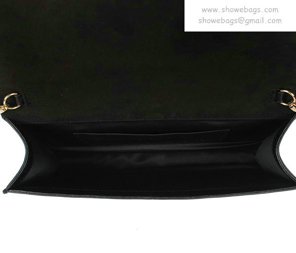 YSL monogramme cross-body shoulder bag 203855 black - Click Image to Close